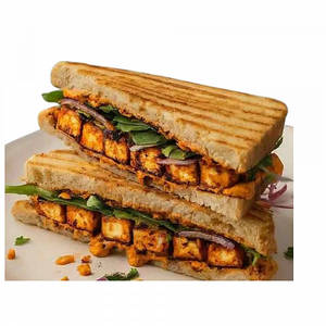 Paneer Rogan Josh Sandwich