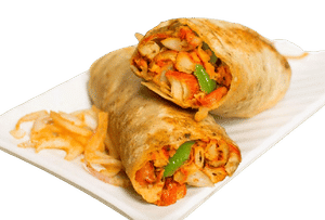 Paneer Rogan Josh Wrap