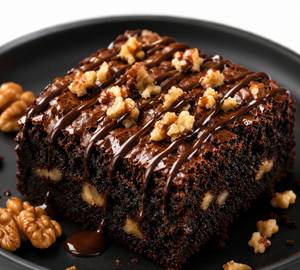 Fudgy Chocolate Walnut Brownie