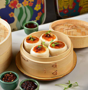 Pan Fried Vegetable Bao
