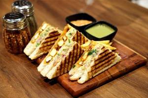 Tandoori paneer grilled (jumbo bread)