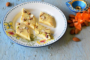 Khoya Bread Burfi