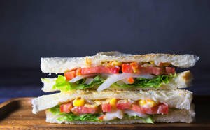 Mix veg sandwich