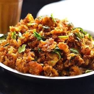 Mushroom Kothu Parotha