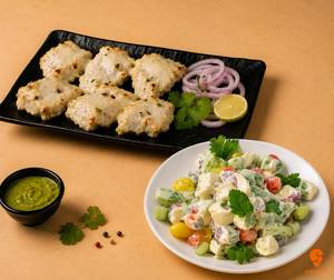 Malai Tikka + Cream Salad