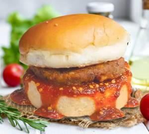 Butter Garlic Cheese Burger