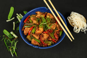 Kolkata Spicy Noodles Chicken