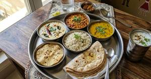 Rajasthani thali