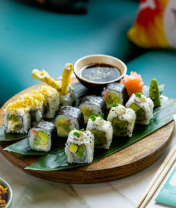 Maki Platter Veg (12 Pcs)