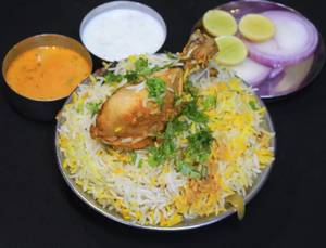 Hyderabadi Chicken Dum Biryani