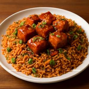 Paneer Manchurian Rice