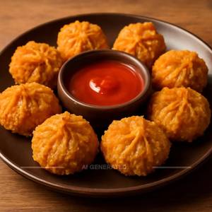 Paneer Kurkure Momos [8 Piece: