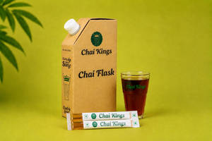 Hibiscus Chai (500 ML) with 2 Honey Packets