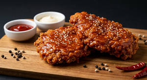 Fried Chicken Big 2pcs Dunked