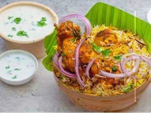 Chicken Kebab Biryani