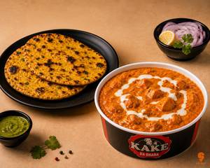 Butter Chicken + 2 Missi Onion Roti