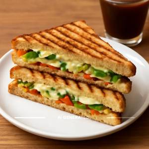Veg.cheese Grilled Sandwich