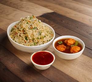 Fried Rice + Chilly Chicken Or Dragon Chicken Combo