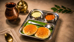 Ghee Pudi Idli
