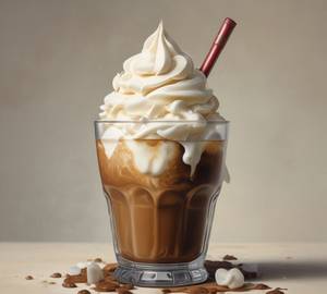 Cold Coffee With Vanilla IceCream