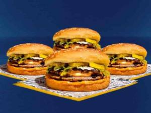 4 X Veg Burger