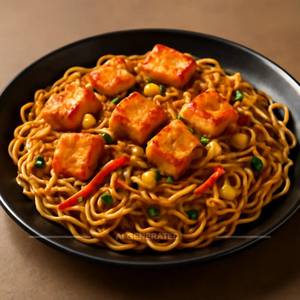 Paneer Manchurian Noodles