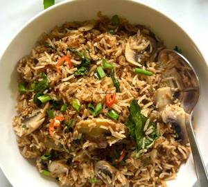 Mushroom Fried Rice