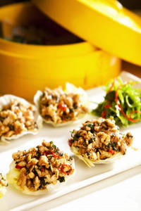 Basil Cups Chicken