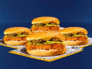 4 X Chipotle Chicken Sando