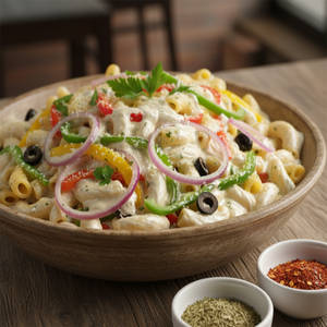 Primavera Macaroni Pasta (non-veg)