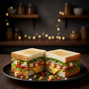 Paneer Tikka Sandwich