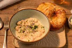 Creamy Butter Garlic Prawns