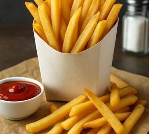 "Salted french fries"