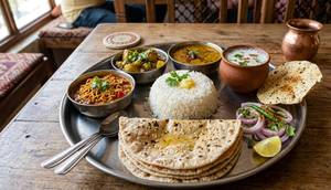 Kathiyawad thali