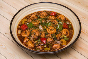 Black Pepper Sauce Prawn