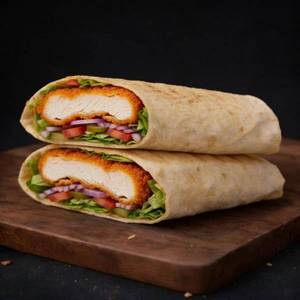 Spicy Fried Chicken Wrap