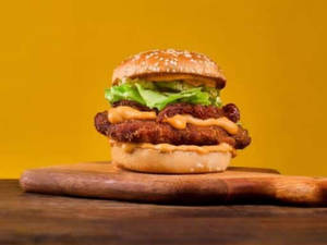 Pj Fry (fried Chicken Burger)