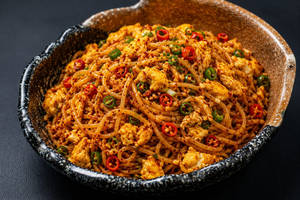 Chili Garlic Noodles Egg