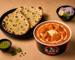 Butter Chicken [Quarter] + 2 Garlic Naan