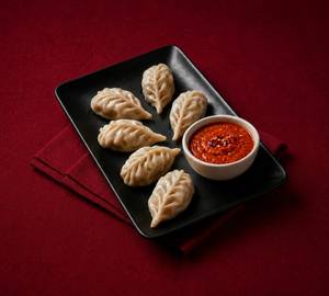Veg Paneer Steamed Momo 6 Pcs