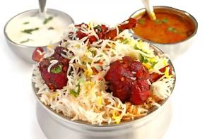 Chicken Lollipop Biryani