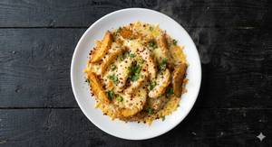 Spicy Cheesy Aloo Sizzler