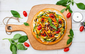Barbecue Paneer Pizza