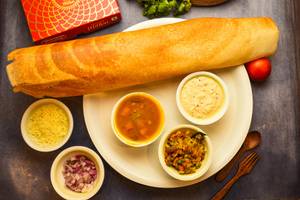 Onion Cheese Masala Dosa
