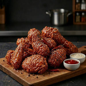 Fried Chicken Full 8pcs Dunked