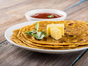 Pudina Paratha