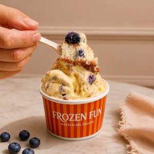 Blueberry Muffin Gelato