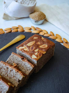 Ragi Almond Cake