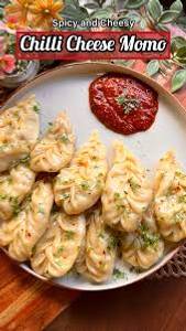 Multigrain Cheesy Corn Cheese & Chilli Momos