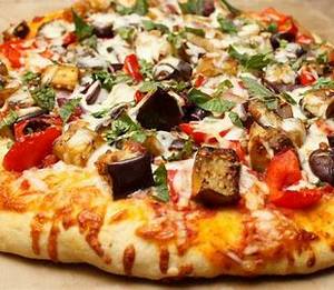 Mix veg extra cheese pizza